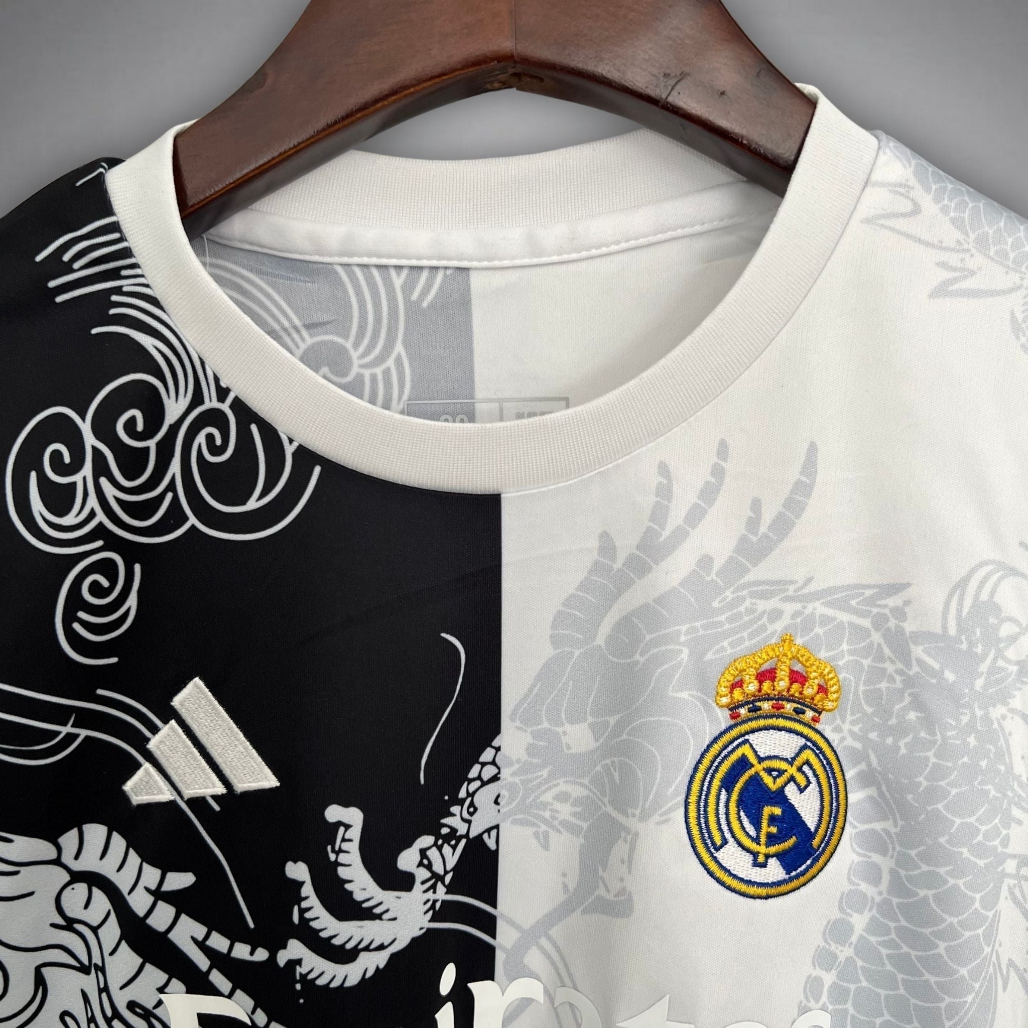 Real Madrid "Yin and Yang" Premium Kids Size Kit from FootballPrestige.club - Premium Football Kits
