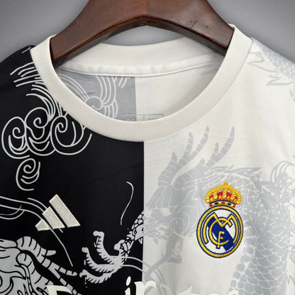 Real Madrid "Yin and Yang" Premium Kids Size Kit from FootballPrestige.com - Premium Football Kits