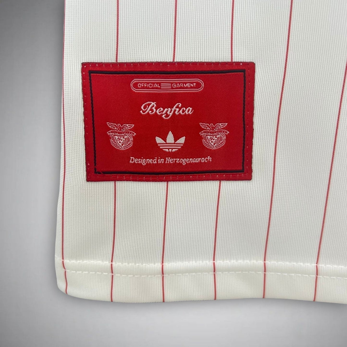 SL Benfica "Retro Stripes" Premium Kit from FootballPrestige.com - Premium Football Kits