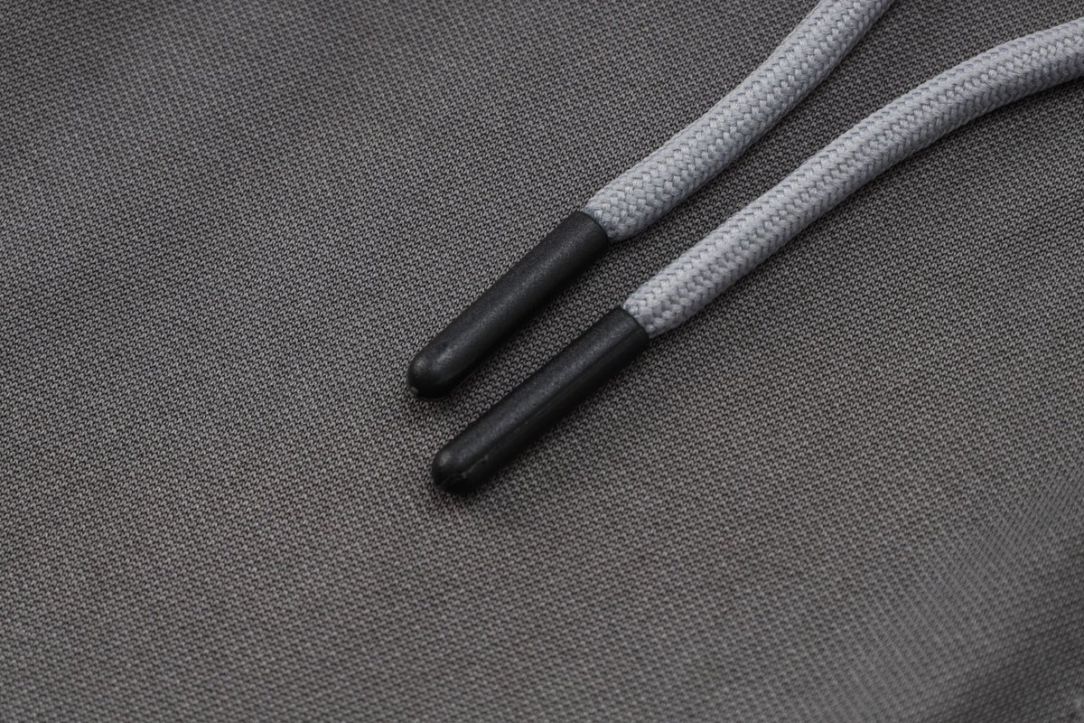 Tottenham Gray and Black Premium Tracksuit from FootballPrestige.club - Premium Football Kits